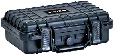 MEIJIA Portable All Weather Waterproof Protective Hard Case,Camera Case with Customizable Fit Foam,Fit use of Drones,Camera, Equipments, 11.65 x8.35x3.78inches