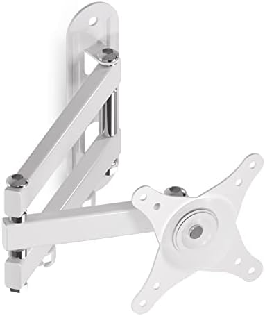 Suptek Full Motion Adjustable TV Wall Mount Rotation, Swivel and Tilt TV Arm Bracket for Most 15-32 inch LED, LCD Monitor and Plasma TVs VESA 75,100,Black (MA2720)