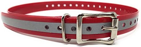 Replacement Strap for Dogtra Collars - 3/4" Wide Ultra-Durable Dog E-Collar Replacement for Training, Bark, Shock, Electric, and GPS Collars - 28" Adjustable Length Solid Black