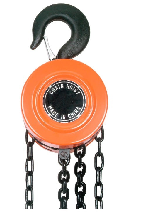 Global Industrial™ Manual Chain Hoist, 20' Lift, 4,000 Lb. Capacity