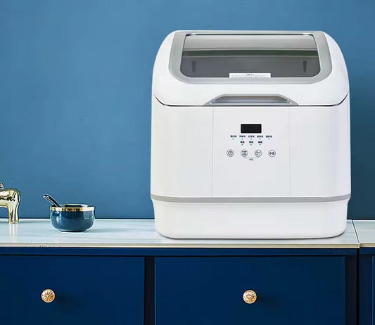 Purilite Select Countertop Mini Dishwasher with High-Temperature Wash and Drying – Fully Automatic Portable Dishwasher for Home Kitchen, Apartments and Small Spaces - PuriLite