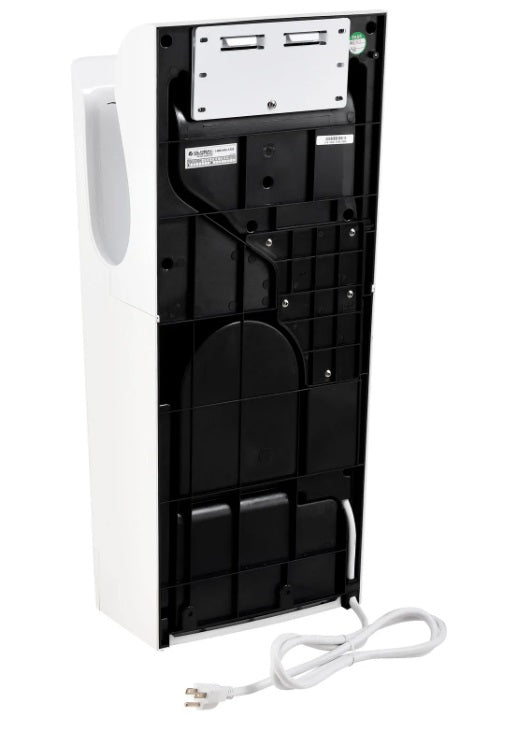 Global Industrial™ High Velocity Vertical Automatic Hand Dryer W/ HEPA Filter, White, 110-120V