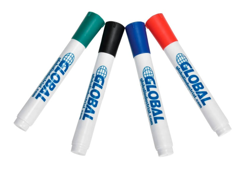 Global Industrial™ Magnetic Glass Whiteboard, 36"W x 24"H