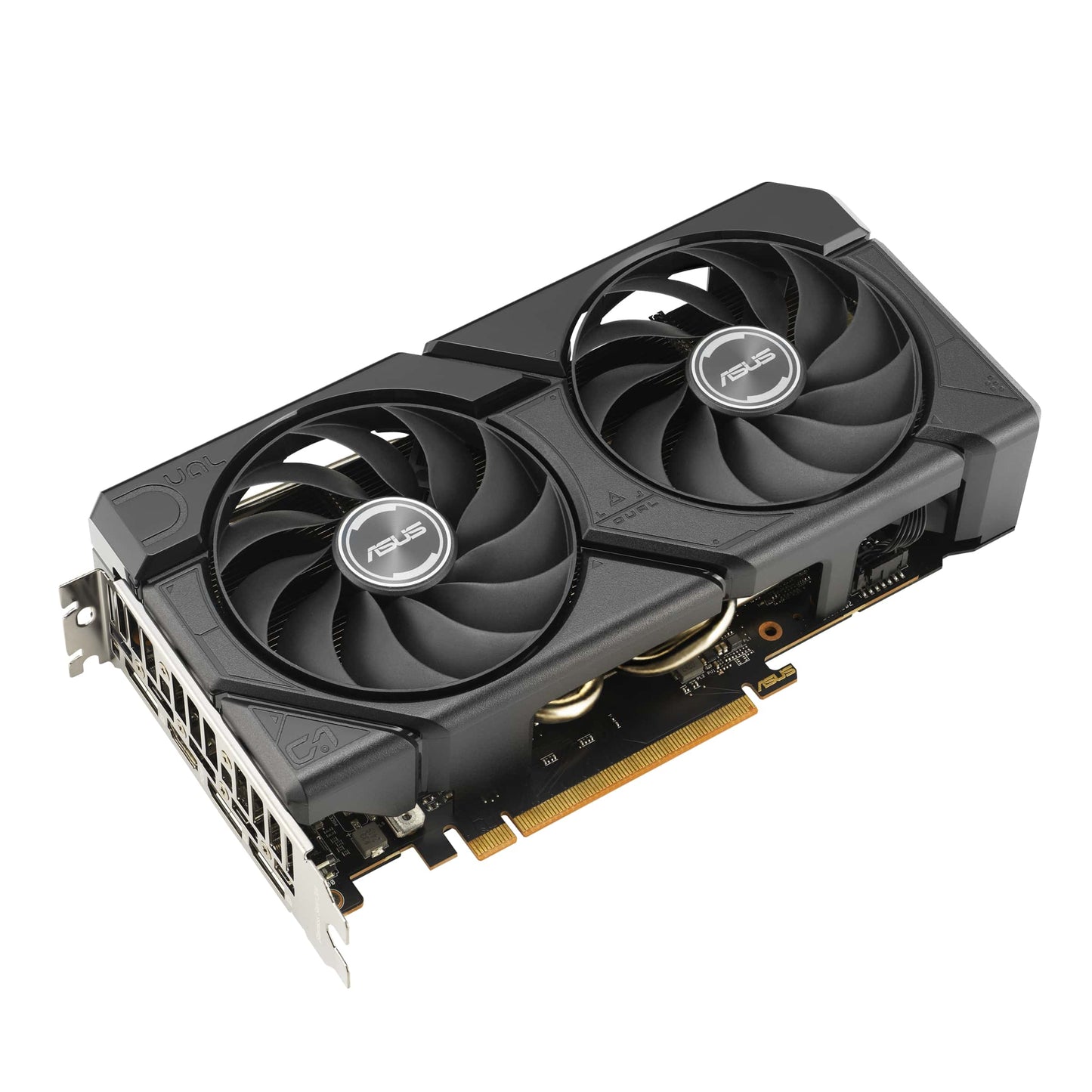 ASUS - Dual Radeon RX 7600 EVO OC Edition 8GB GDDR6 Graphics Card - HDMI 2.1, 2715MHz Boost Clock, Axial-Tech Fans