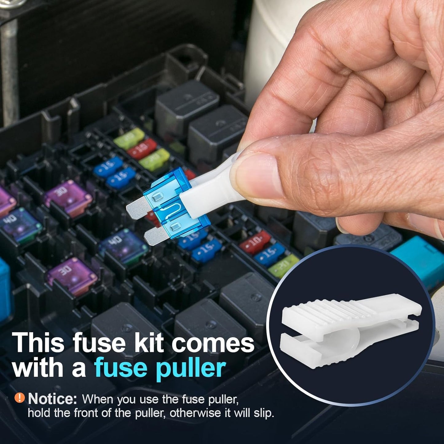 300Pcs Car Fuses Assortment Kit,160 Mini Blade Fuses Automotive + 90 Standard Auto Fuses + 50 Micro Fuse + Fuse Puller – for Car/RV/Truck/Motorcycle(2Amp 3A 5A 7.5A 10A 15A 20A 25A 30A 35A 40A)