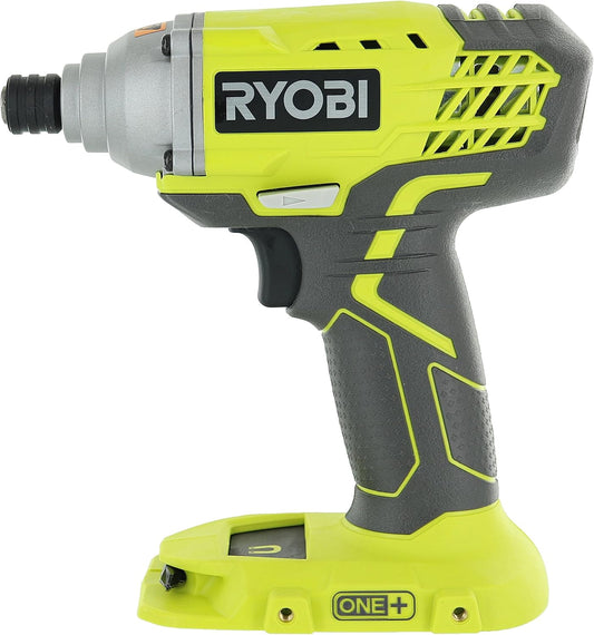 Ryobi P235 1/4 Inch One+ 18 Volt Lithium Ion Impact Driver with 1,600 Pounds of Torque (Battery Not Included, Power Tool Only)