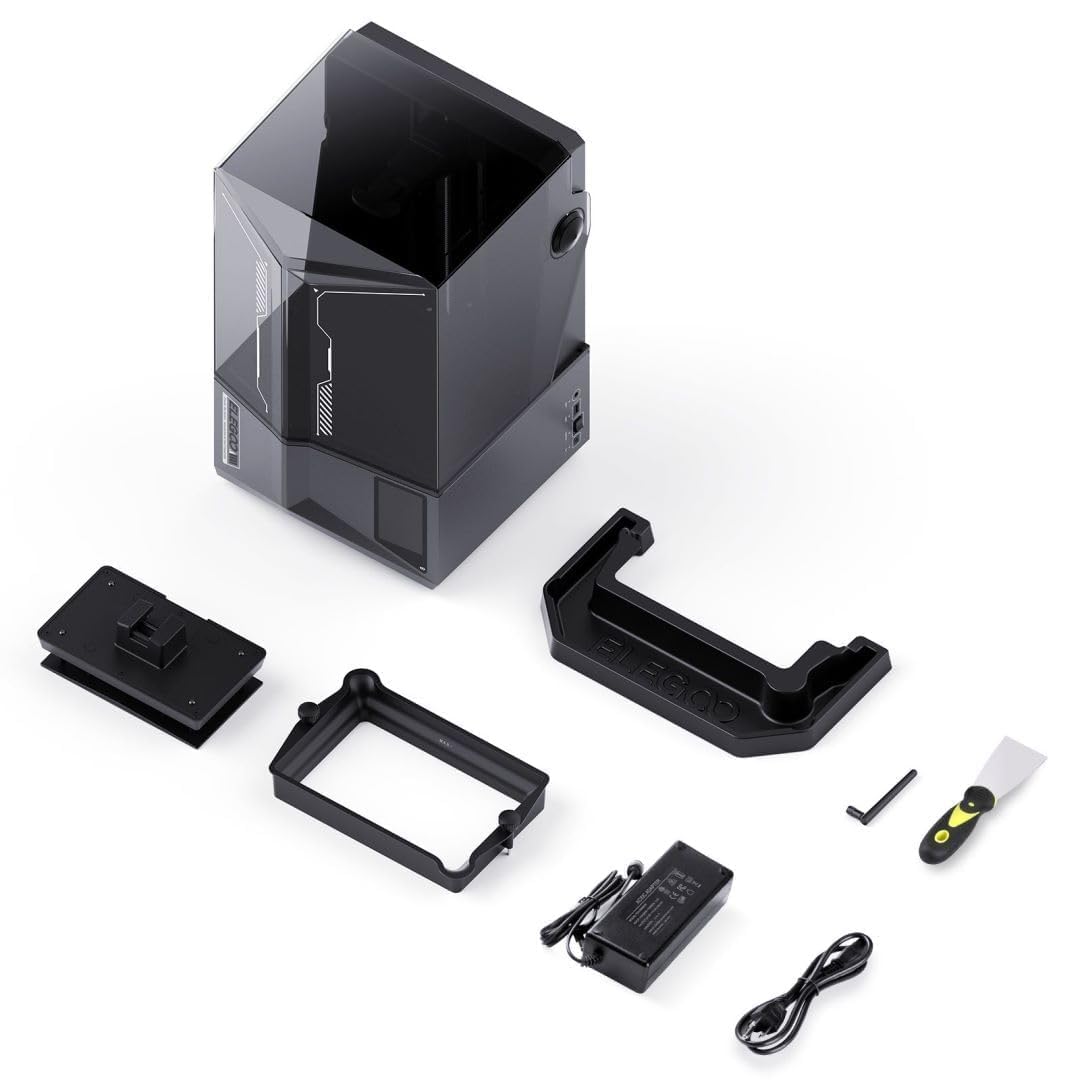 ELEGOO Saturn 4 Ultra Resin 3D Printer, 10-Inch 12K Mono LCD, 150mm/h High Speed Printing, Smart Automatic Leveling, Intelligent Detection, WiFi-Transfer, Large Printing Size 218.88x122.88x220 mm³