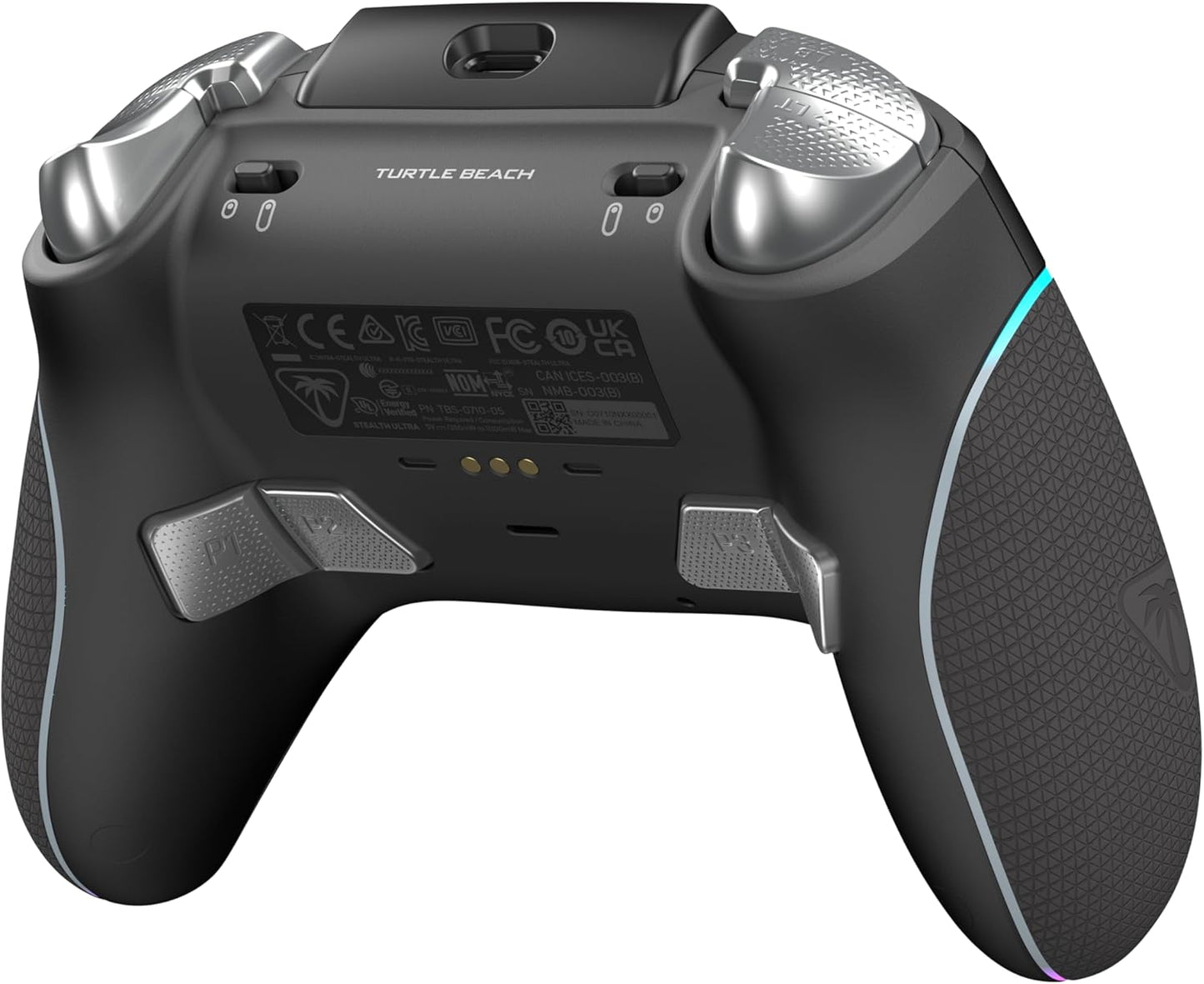 Turtle Beach Stealth Ultra High-Performance Wireless Gaming Controller Licensed for Xbox Series X|S, Xbox One, Windows PC & Android – LED Dashboard, Charge Dock, RGB Lighting, 30-Hr Battery, Bluetooth