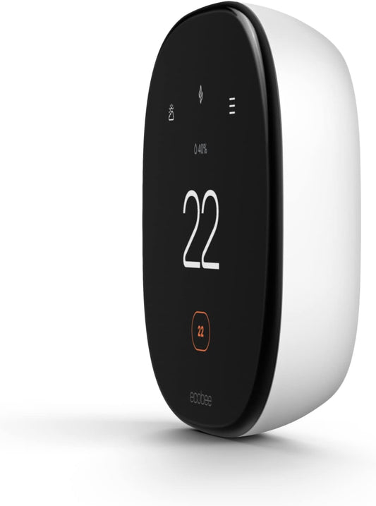 ecobee New Smart Thermostat Enhanced - Programmable Wifi Thermostat - Works with Siri, Alexa, Google Assistant - Energy Star Certified - Smart Home - PuriLite