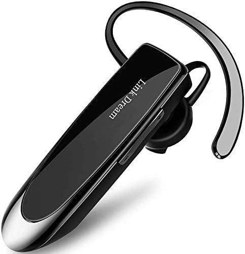 Bluetooth Earpiece Wireless Bluetooth Headset Handsfree 1440 Hours Standby Time with Noise Cancelling in-Ear Earbuds for Business/Office/Driving, Compatible iPhone/Android/Samsung Cellphone(Black) - PuriLite