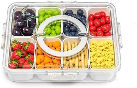 Pure Future 50-Piece Large Airtight Food Storage Containers with Lids, BPA-Free Stackable & Microwave Safe Kitchen Set for Meal Prep, Freezer Use - 25 Containers & Lids, Leakproof Design