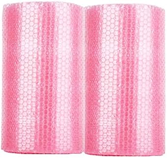 Bubble Cushioning Wrap Rolls 2-Pack,Easy to Tear Small Bubble Thicker & Durable for Packing Delivering & Moving Perforated every 12in 12 Inchx72 Feet Total (white),MR011902