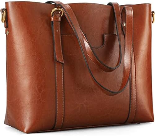Purilite Select Women’s Vintage Leather Tote Bag