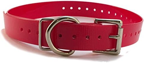 Replacement Strap for Dogtra Collars - 3/4" Wide Ultra-Durable Dog E-Collar Replacement for Training, Bark, Shock, Electric, and GPS Collars - 28" Adjustable Length Solid Black