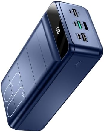 PowerBank 60000mAh Fast Charging,Battery Pack 22.5W Power Bank with USB C, Portable Charger,4 Outputs and 3 Inputs LED Display Compatible with Android Tablets iPhone etc.