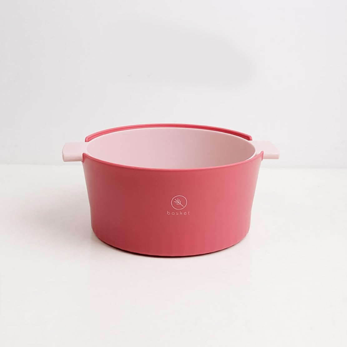 Kitchen Washbas Food Strainer Drain Basket Rotating Drainer Double-Layer Basin Vegetable Fruit Washing Strainer