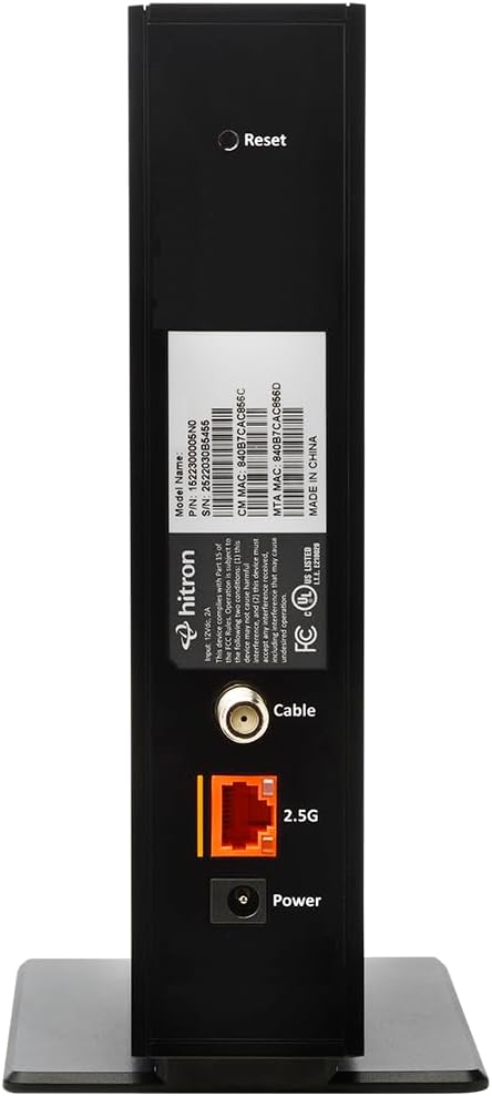 Hitron CODA56 DOCSIS 3.1 Modem TPIA Rogers/Shaw/Eastlink/Videotron (Not for Cogeco)