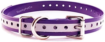 Replacement Strap for Dogtra Collars - 3/4" Wide Ultra-Durable Dog E-Collar Replacement for Training, Bark, Shock, Electric, and GPS Collars - 28" Adjustable Length Solid Black