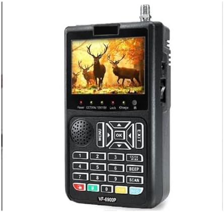 VF-6900P HD Digital Satellite Finder DVB-S/DVB S2/MPEG2 Sat Finder Meter SatelliteTV Receiver Tuner Vs ST-5150 KPT-716TS(VF6900P)