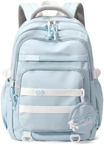 Armbq Kids Backpack for Girls Aesthetic School Backpack for Teen Girls Elementary Middle School Bookbag