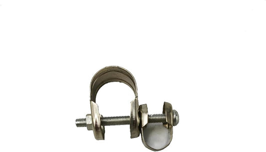 YehVeh 3 Set Bike Bugle Horn Mounting Clips Heavy Duty Handlebar Metal Clamp Braket Mount Screws for Bicycle Bell Air Horns Golf Cart Honking Squeeze Loudspeaker - PuriLite