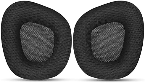 GVOEARS Replacement Ear Pads Cushions for Corsair Void/Void Pro/Void Pro RGB/Void Pro RGB SE/Void Pro Elite/RGB Wireless Earpads Gaming Headsets, Mesh Fabric with Soft Protein Leather(Black)