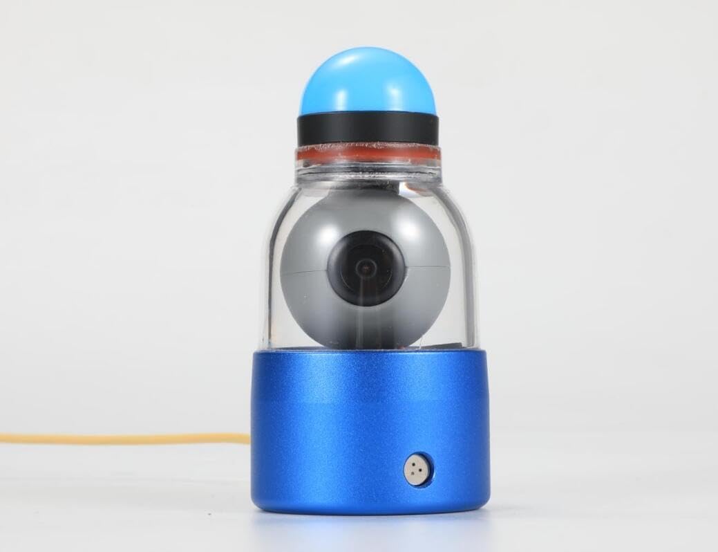 360° Underwater Fishing Camera with 5 Inch Portable Monitor Night Performance Fishfinder 1000 TVL 30M Cable