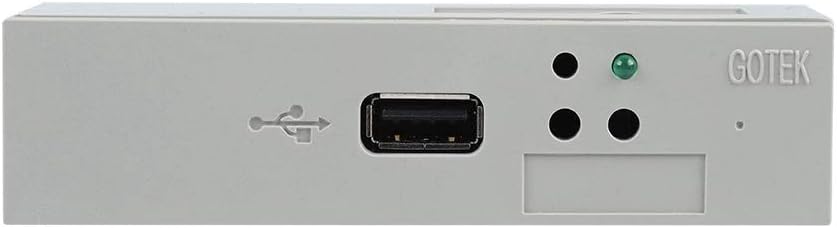 SSD Floppy Drive,Tangxi SFR1M44-U 3.5in 1.44MB USB SSD Floppy Drive Emulator+CD Screws,Plug and Play,Easy to Install,Gray
