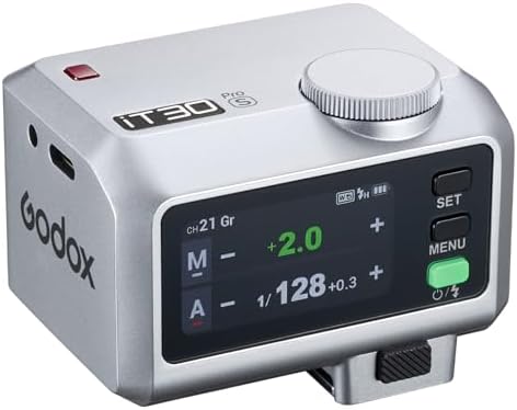 Godox iT30Pro S TTL Flash for Sony, Godox IT30 Pro S Camera Flash,iT30ProS 2.4G HSS 1/8000s, Full-Color Touchscreen,Compatible with a7IV a9III a7III a7CII a6000 a7C a7SIII ZV-E10 II a6500 (Black)