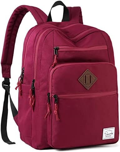 School Backpack for Men Women,Vaschy Lightweight School Bag Bookbag Casual Daypack for High School/College/Teens/Travel/Work