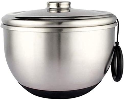 Salad Spinner, Stainless Steel Salad Vegetable Dehydration,Large Capacity Salad Dryer,Household Rotary Kitchen Washing Vegetable and Fruit Water Spinner-A