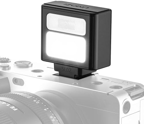 ULANZI Mini Camera Flash SL01 Speedlite Digital Camera Speedlight with Hot Shoe, Compatible with Sony/Canon/Fuji/Nikon/Panasonic/Olympus/Pentax