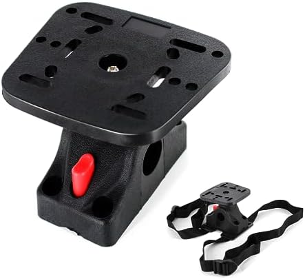 Xproutdoor Fish Finder Mounts for Boat, 360° Adjustable Fish Finder Mounting Brackets, Depth Finders Mount, Universal Marine Electronics Mounting Plate for Boat, Canoe, Kayak