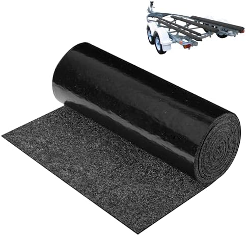 12inch x 20ft Boat Trailer Bunk Carpet - Marine Trailer Bunk Carpet - Trailer Boat Bunk Padding for Outdoor Boat Trailer Jet Ski Ramp Garage Dock