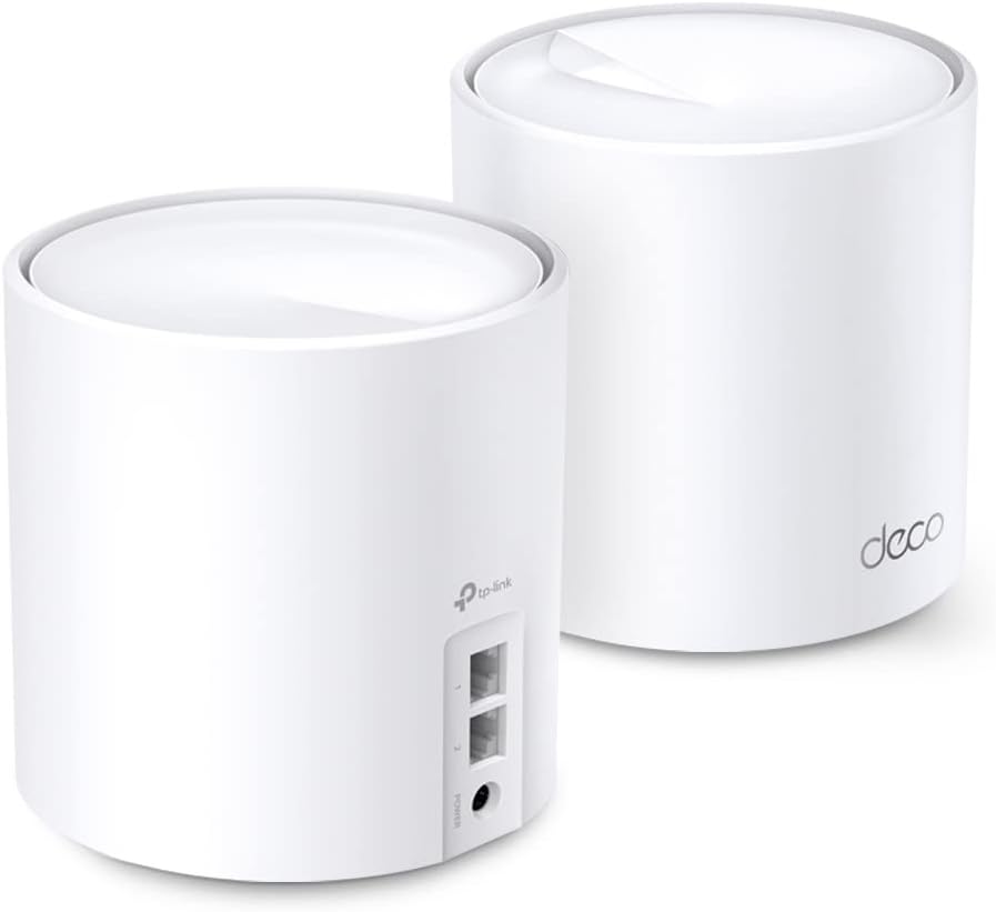 TP-Link Deco Whole Home Mesh WiFi System (Deco M4) – Up to 5,500 Sq. Ft. Coverage, Replaces Wireless Internet Routers and Extenders, Gigabit Ports, Works with Alexa, 3-Pack