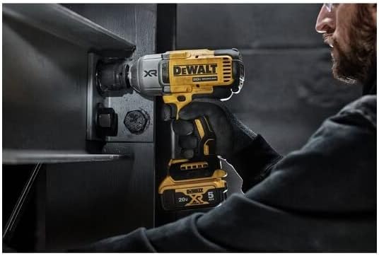 DEWALT 20V MAX XR Impact Wrench, 1/2 In Cordless, High Torque, 4 Speed Precision Mode, Tool Only (DCF900B)