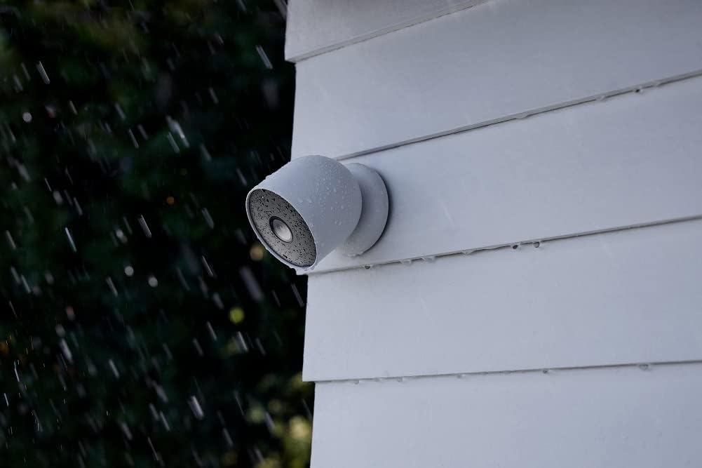 Google Nest Security Cam (Wired) - 2nd Generation - Snow