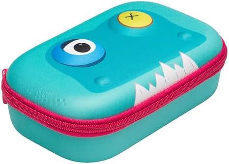 ZIPIT Beast Pencil Box for Kids | Pencil Case for School | Organizer Pencil Bag | Large Capacity Pencil Pouch (Red)