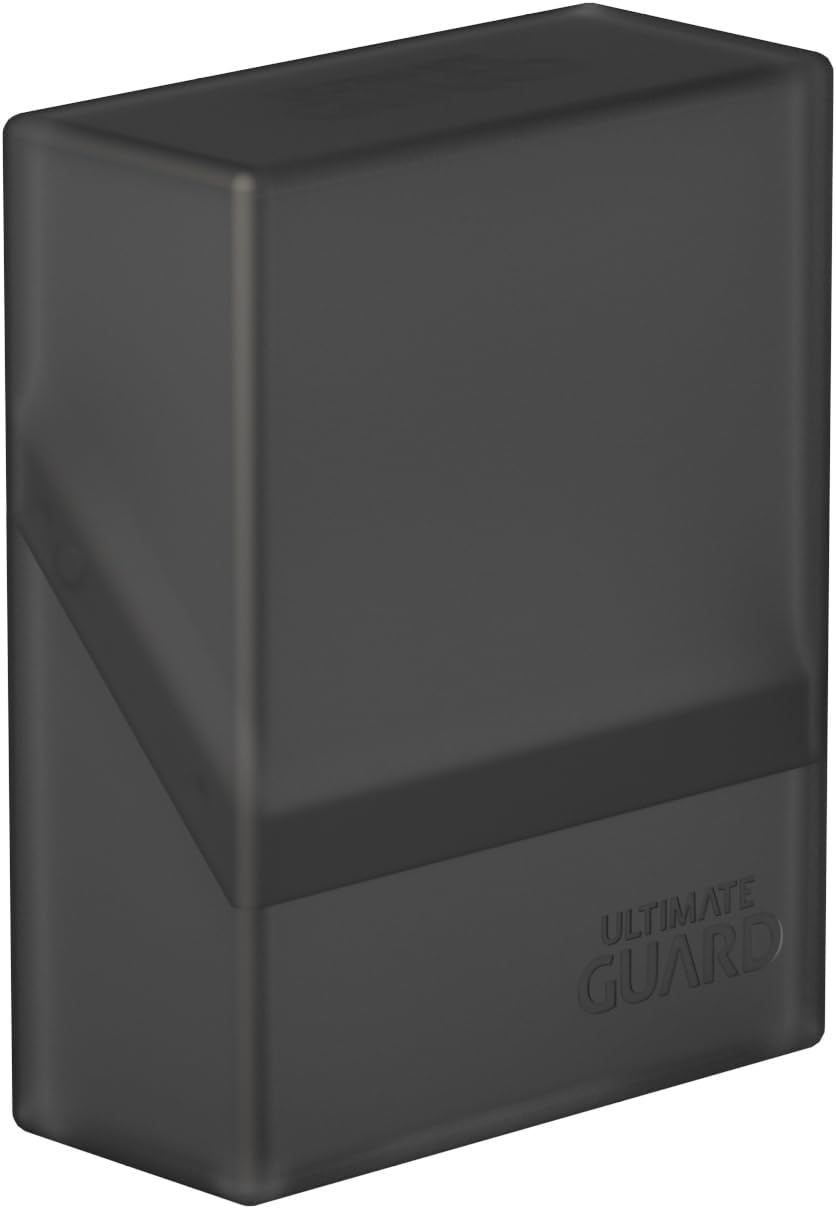 Ultimate Guard Boulder 100+ Classic, Deck Case for 100 Double-Sleeved TCG Cards, Onyx, Secure & Durable Storage for Trading Card Games, Soft-Touch Finish