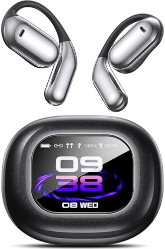 AI Translation Earbuds Language Bluetooth 5.4 Headphones Translator for 144 Languages & Accents Online Translation,Translator Earpiece with Bluetooth & APP for Travel/Business/Learning, Ebony Black