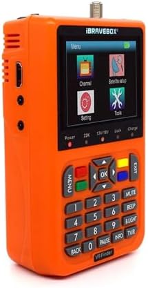 V9 Finder Digital Satellite Finder LCD Satellite Finder Digital Satellite Finder 3.5 Inch DVB-S/S2 H.265(Black)