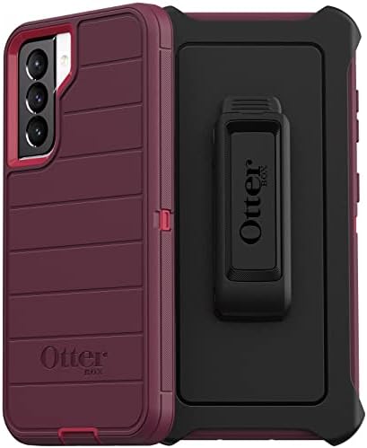 OtterBox Defender Series Rugged Case & Holster for Samsung Galaxy S21 5G (ONLY) Non-Retail Packaging - Black - with Microbial Defense