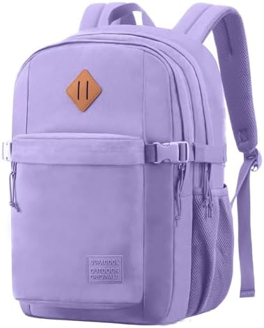 SUPACOOL Lightweight Casual Backpack for Men and Women, Large Backpack for School Boys and Girls