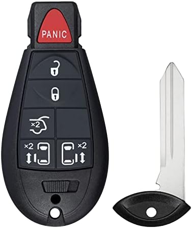 StandardAutoPart Premium Replacement Car Keyless Entry Remote for Grand Caravan Journey Durango Ram Town and Country 300 M3N5WY783X IYZ-C01C (2 Button)