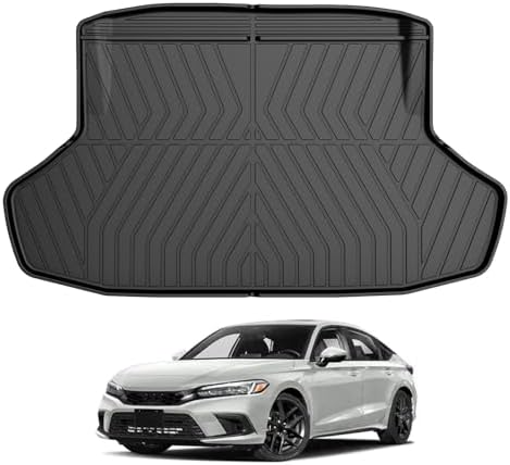 AOMSAZTO Floor Mats & Trunk Mat for 2024 2025 Chevy Equinox EV (Non Fuel),TPE All Weather Protection 2 Rows Car Floor Liners with Cargo Liner for Chevrolet Equinox EV (Non Fuel)