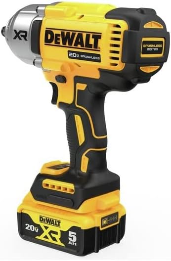 DEWALT 20V MAX XR Impact Wrench, 1/2 In Cordless, High Torque, 4 Speed Precision Mode, Tool Only (DCF900B)