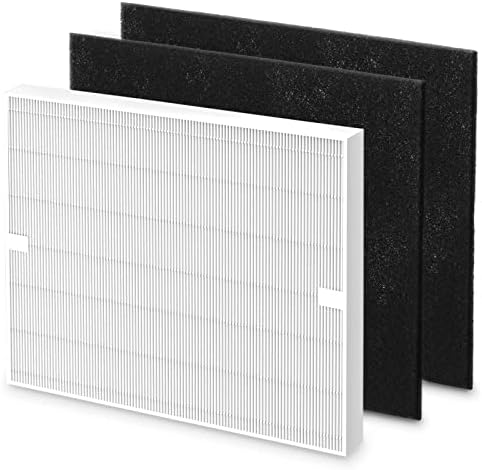 AP-1512HH Air Purifier Replacement Filter Set for Coway Airmega AP-1512HH and and Airmega 200M air Purifier, 2 HEPA and 6 Carbon Filters Compared to Part #3304899 - PuriLite