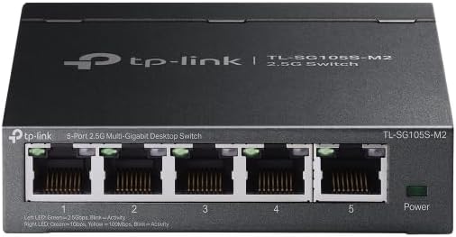 TP-Link TL-SX1008 | 8 Port 10G/Multi-Gig Unmanaged Ethernet Switch | Desktop/Rackmount | Plug & Play | Sturdy Metal Casing | Limited Lifetime Protection | Speed Auto-Negotiation