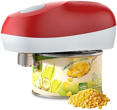 Osnil Rechargeable Electric can Opener for Seniors, Arthritis and Mum Automatic Open Any Size can with Smooth Edge Food-Safe with Rechargeable Battery and USB Cable