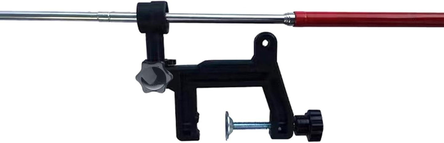 Psdndeww Adjustable Fish Finder Mount Transducer Bracket Telescopic Fishfinder Support Rack Boats Accessorys Easy Installation